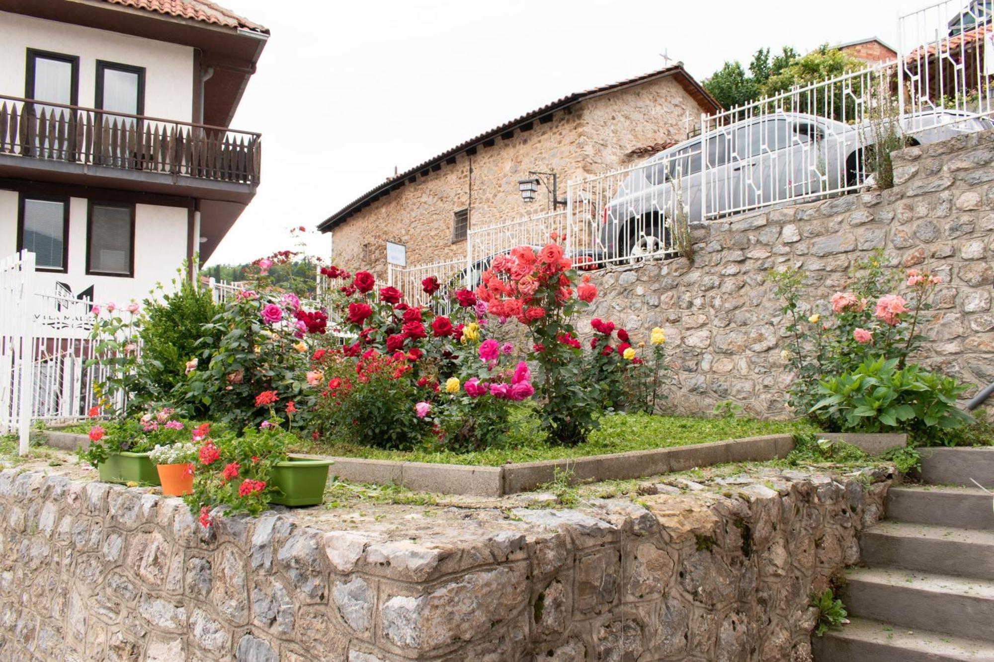 Meli Apartment Ohrid Buitenkant foto